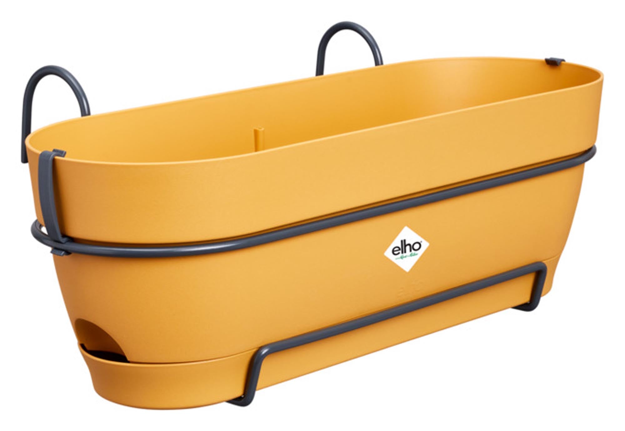 Entdecken Sie den ELHO Balkonkasten Vibia Campana 50.4 cm in Puderrosa – stilvoll, robust und ideal für Ihre Balkon- und Terrassengestaltung.