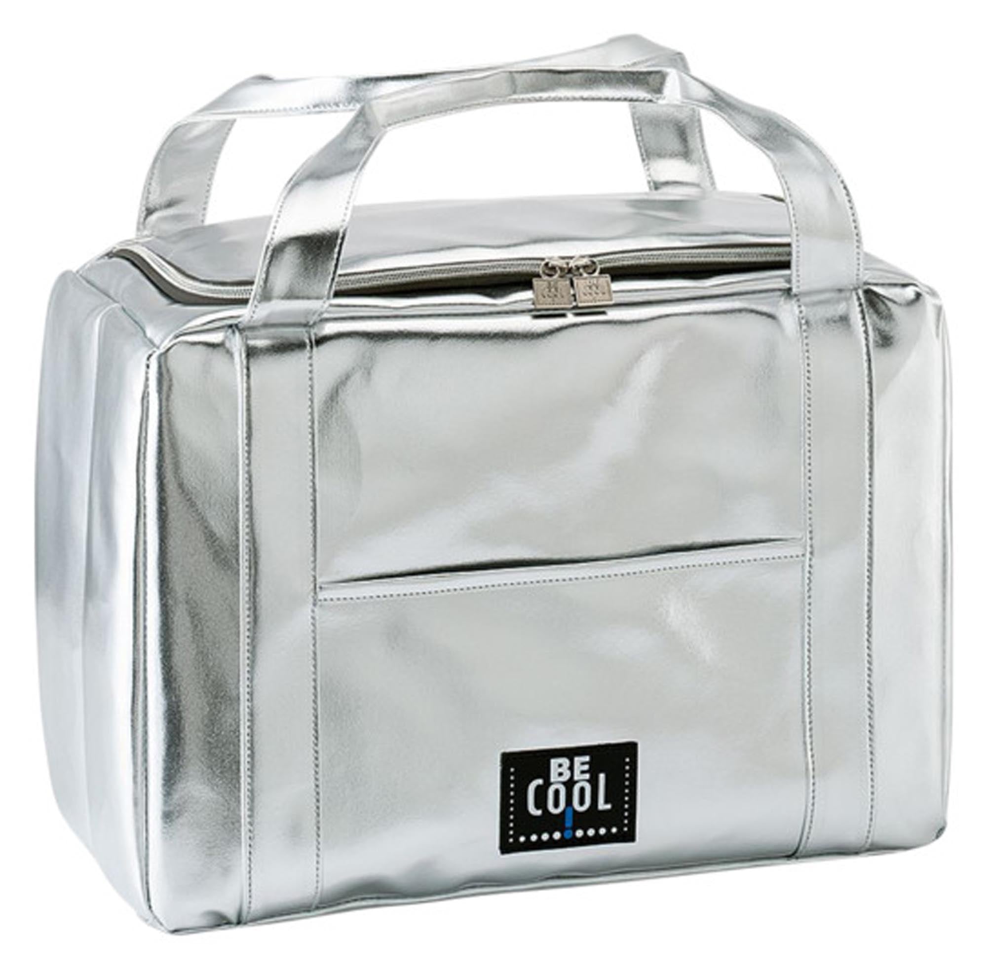 Entdecken Sie die BE COOL Kühltasche Silver 25L – ideal für frische Lebensmittel und kühle Getränke unterwegs. Hochwertig, stilvoll und platzsparend!