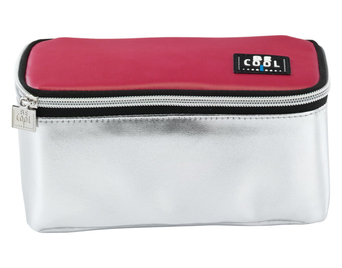 Kompakte 1.5 l Kühltasche in Silber von BE COOL: Ideal für kühle Snacks & Getränke unterwegs. Stilvoll, isoliert & wasserabweisend.