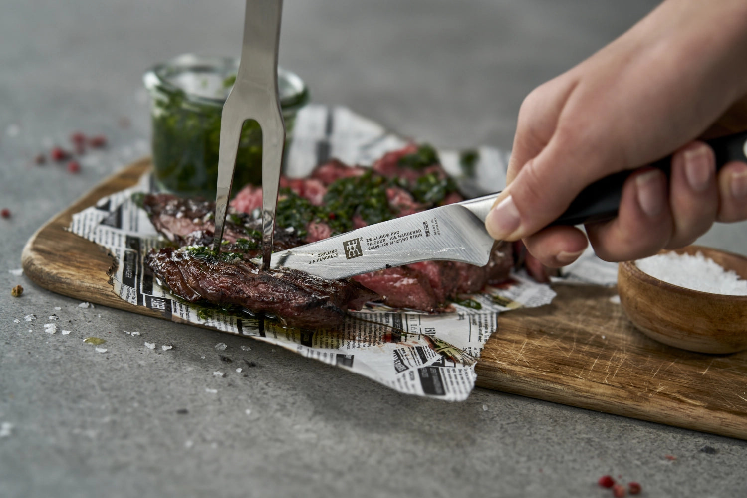 Zwilling Ensemble Pro de 4 couteaux à steak Pro