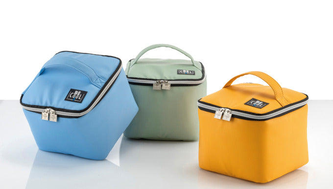 Die BE COOL Kühltasche City Mini 4.5 l in leuchtendem Gelb ist perfekt für Ausflüge. Sie hält Snacks kühl, ist leicht und pflegeleicht.