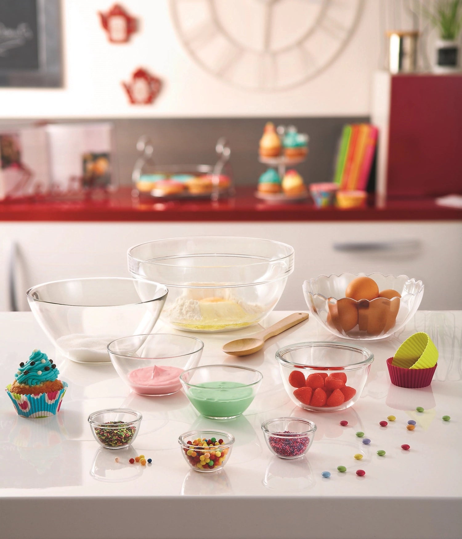 Die Cocoon Schüssel D12cm H6.7cm aus hochwertigem Hartglas von Arc ist ideal für stilvolle Präsentationen und vielseitige Anwendungen in Ihrer Küche.