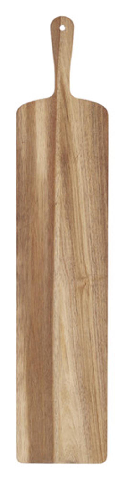 Entdecke das ZELLER Servierbrett Akazie 75x15cm – stilvoll, langlebig und ideal für die Präsentation von Speisen. Perfekt für jede Tafel!