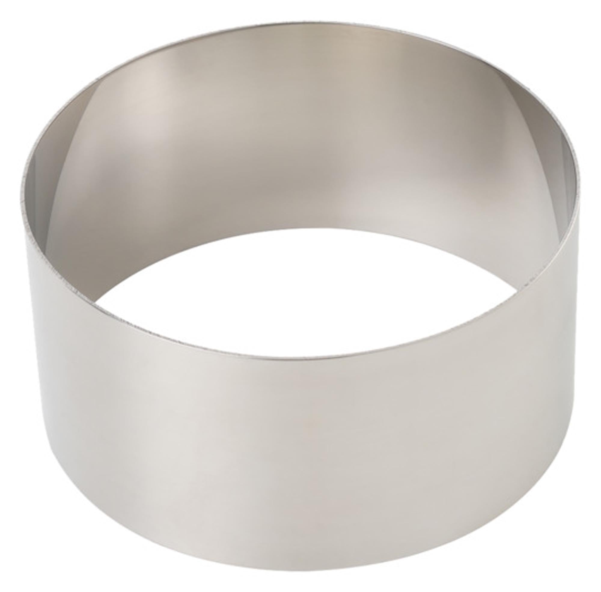 Der EVA Portionierring Inox ø 8.5 cm ist ideal für präzise Portionierung von Desserts und Salaten. Hochwertiger Edelstahl, spülmaschinenfest und langlebig.