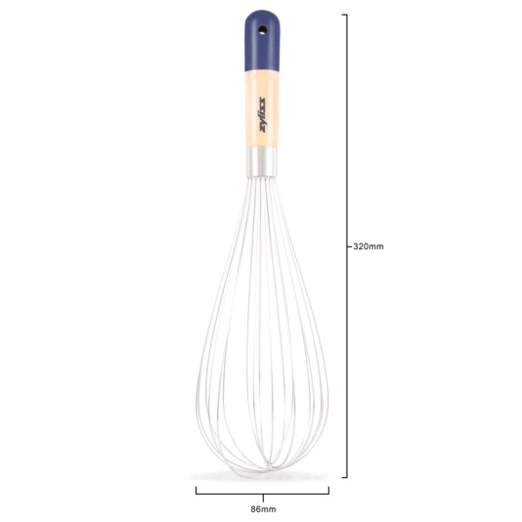 ZYLISS Schneebesen 33 cm: Hochwertig, ergonomisch, ideal für luftige Eischnee und Sahne. Vielseitig und pflegeleicht.