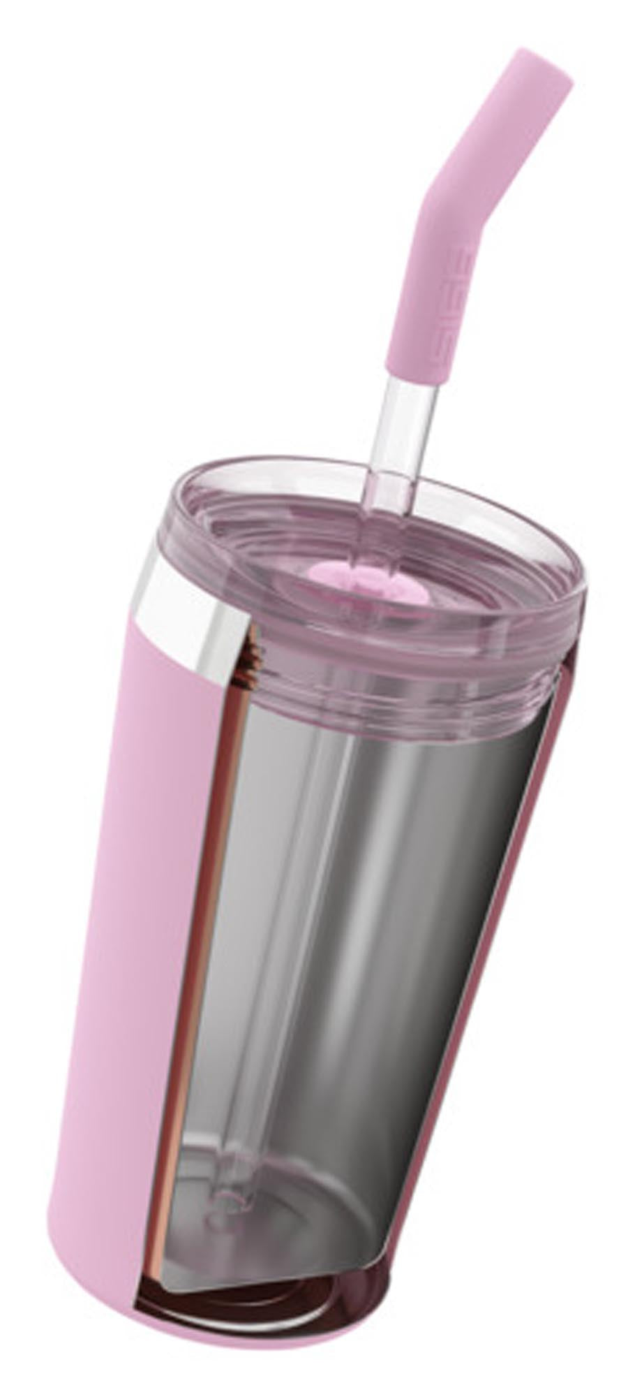 Entdecken Sie den SIGG Isolierbecher Tumbler Mug Helia lingnonberry 0.45 l – ideal für heiße und kalte Getränke, BPA-frei, mit doppelwandiger Isolierung und modernem Design.