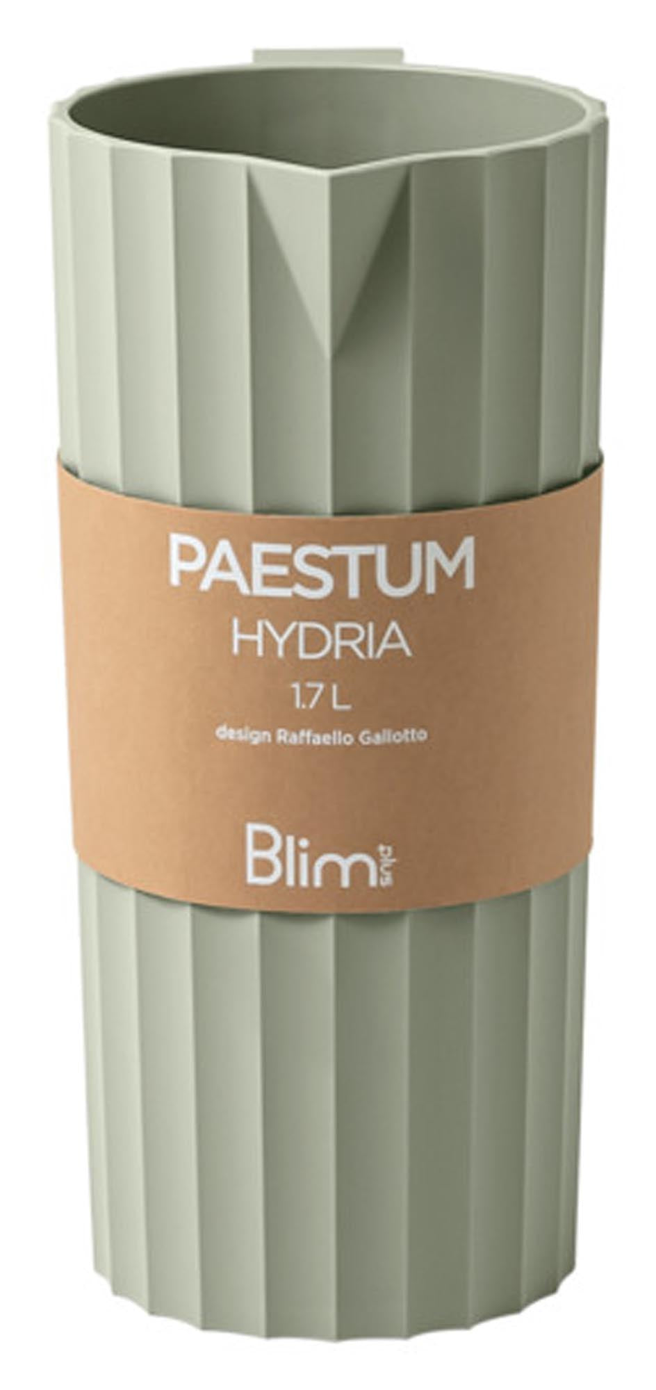 Entdecken Sie die BLIM PLUS Karaffe Hydria m-forest 1.7 l – ein stilvolles, modernes Accessoire aus hochwertigem, bleifreiem Glas, ideal für jeden Tisch.