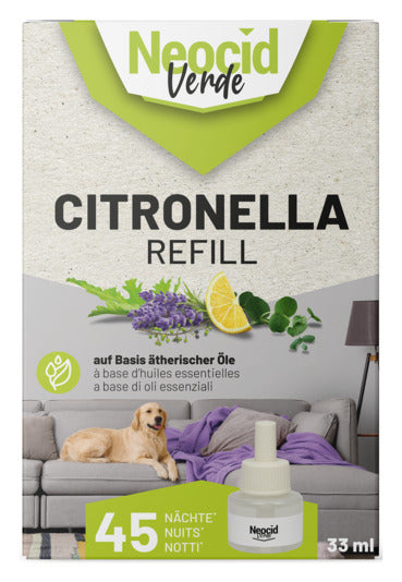 NEOCID Citronella Refill in präsentiert im Onlineshop von KAQTU Design AG. Insektenabwehr ist von NEOCID VERDE