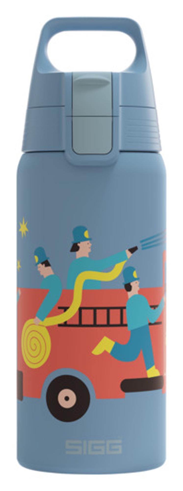 SIGG Isolierflasche 0.5 l: Edelstahl, BPA-frei, Wal-Design, hält 12h warm, 20h kalt. Ideal für Kinder, Sport, Büro.