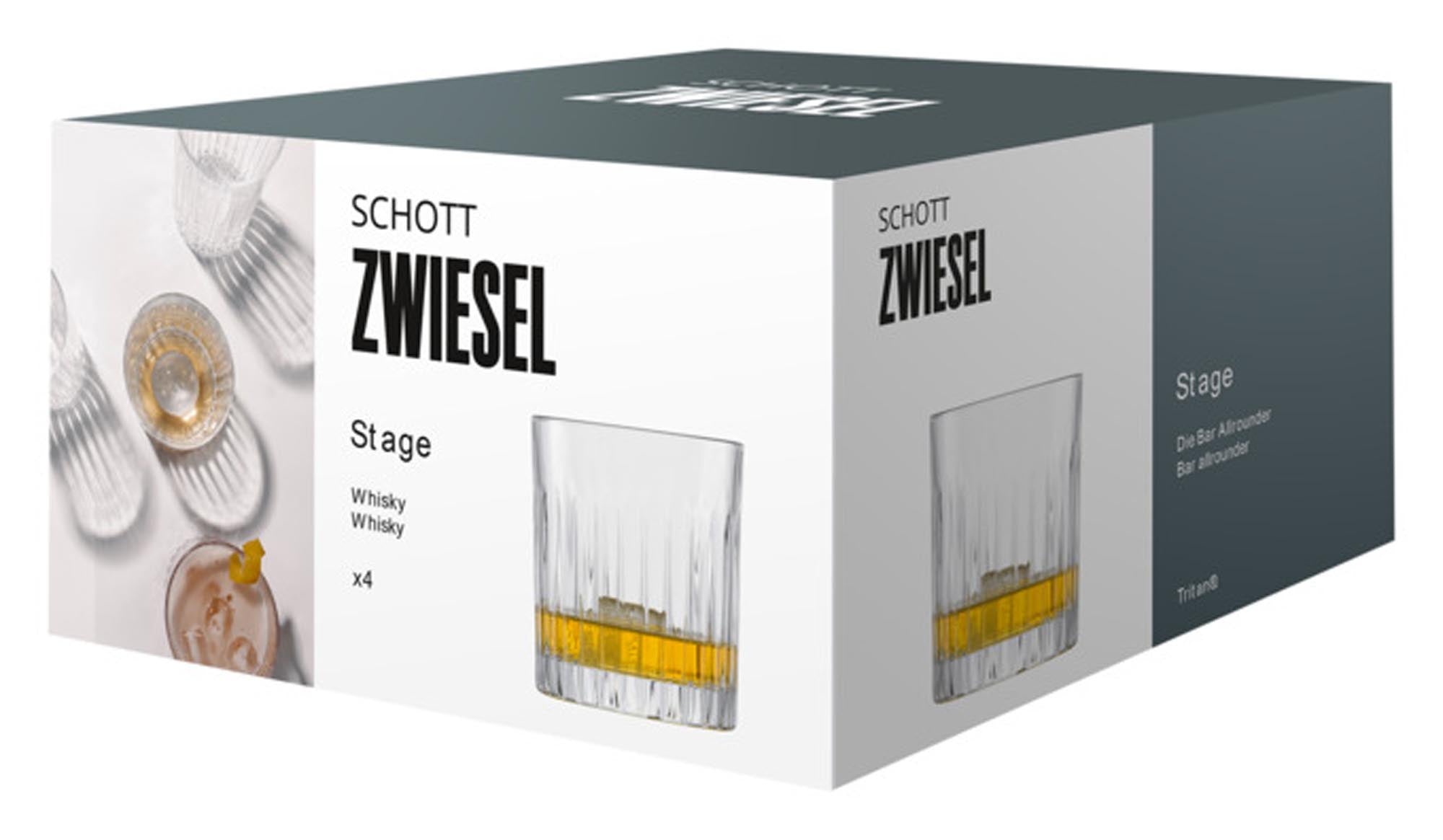 Elegante Whiskygläser Stage 60 von SCHOTT ZWIESEL im 4er-Set.