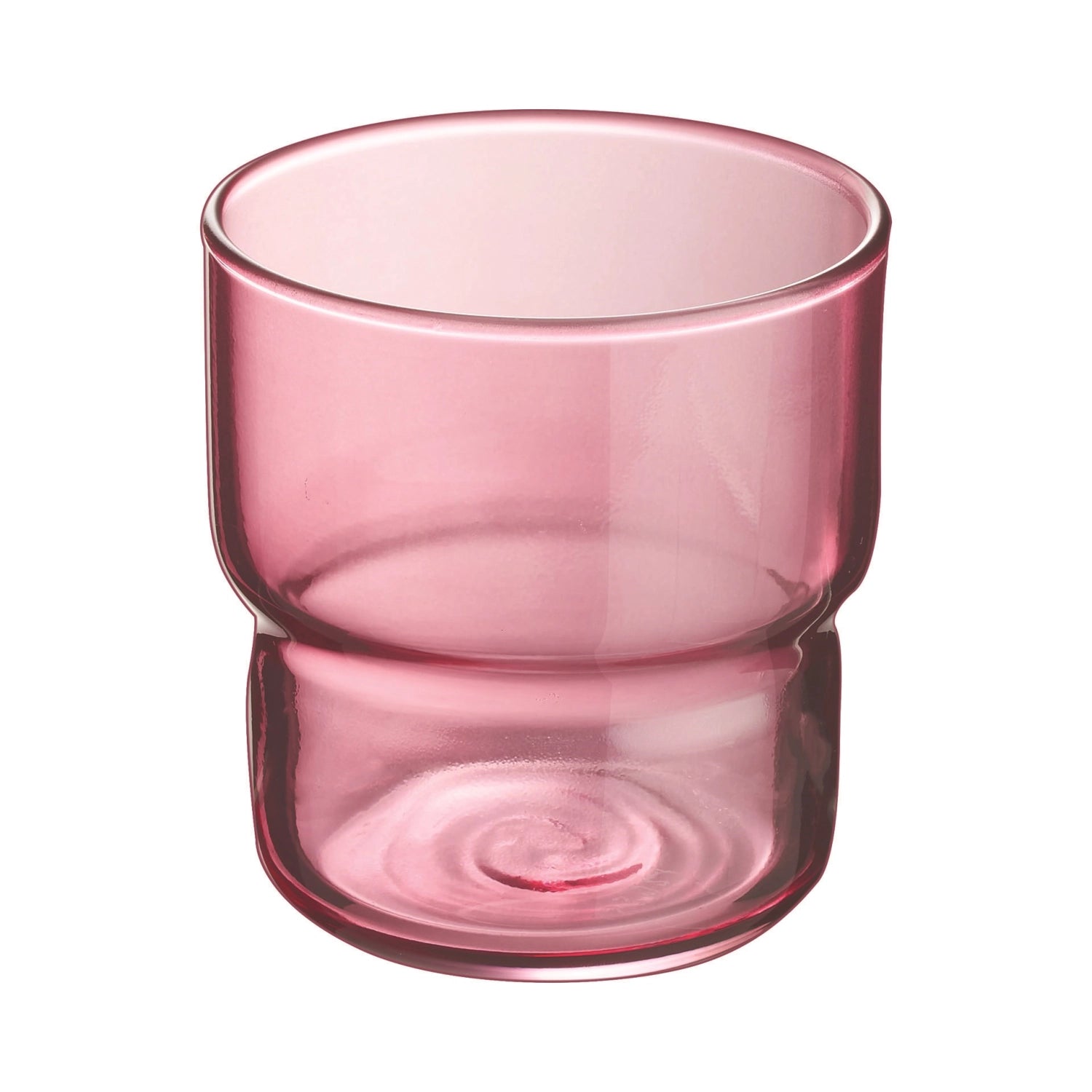 Log Brush OF Becher Cherry 0.22lt D7.3cm H7.9cm in Rot präsentiert im Onlineshop von KAQTU Design AG. Glas ist von Arc