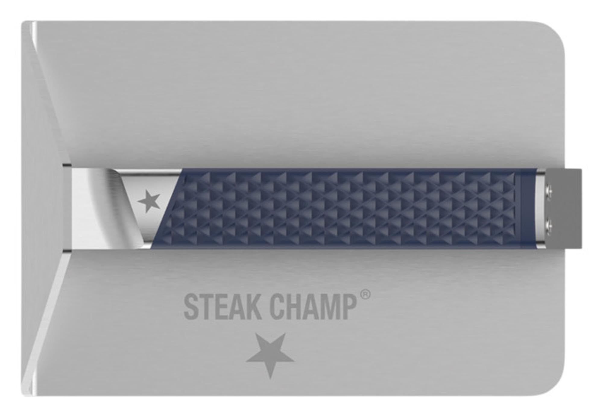 Die XXL Burgerpresse von STEAK CHAMP: Perfekte, saftige Patties im Handumdrehen. Ergonomisch, robust, leicht zu reinigen. Ideal für Grillfans!
