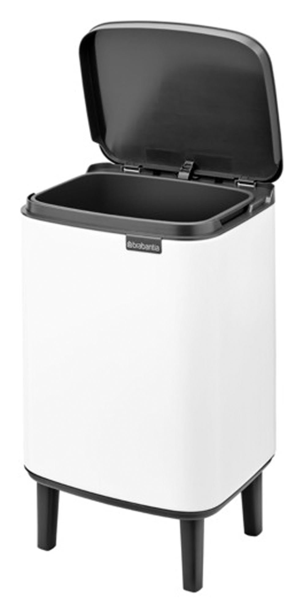 BRABANTIA Abfallbehälter Bo Hi platinum 7 l in  präsentiert im Onlineshop von KAQTU Design AG. Mülleimer ist von BRABANTIA