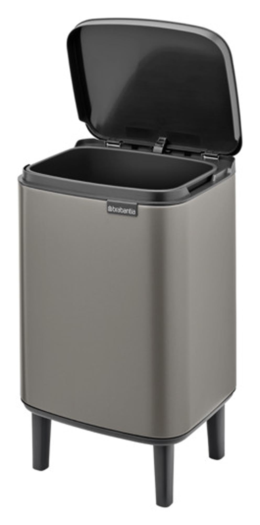 BRABANTIA Abfallbehälter Bo Hi platinum 7 l in  präsentiert im Onlineshop von KAQTU Design AG. Mülleimer ist von BRABANTIA