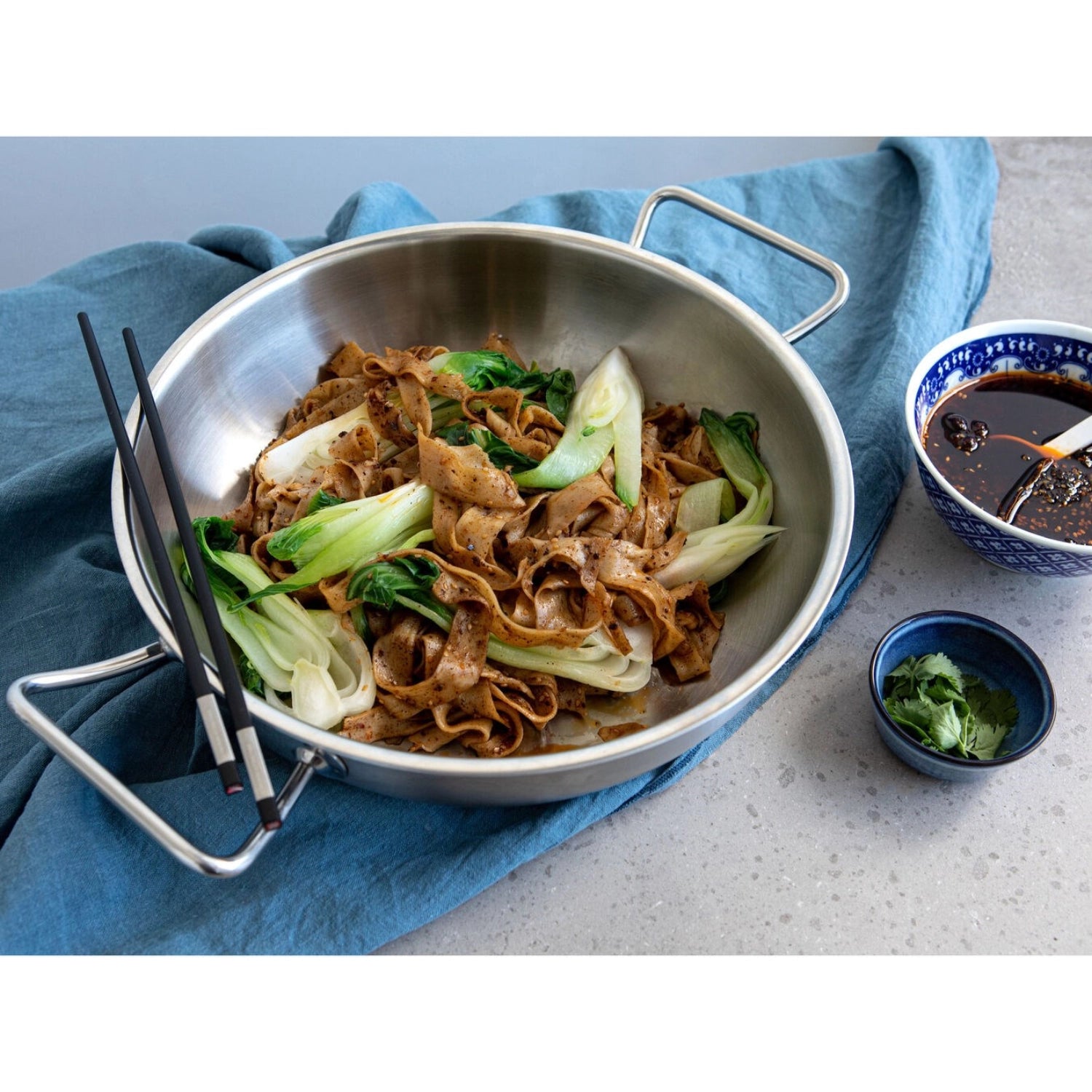 Stick set da pranzo f. 1 pers. (4x stäbc e 1x cucchiaio)