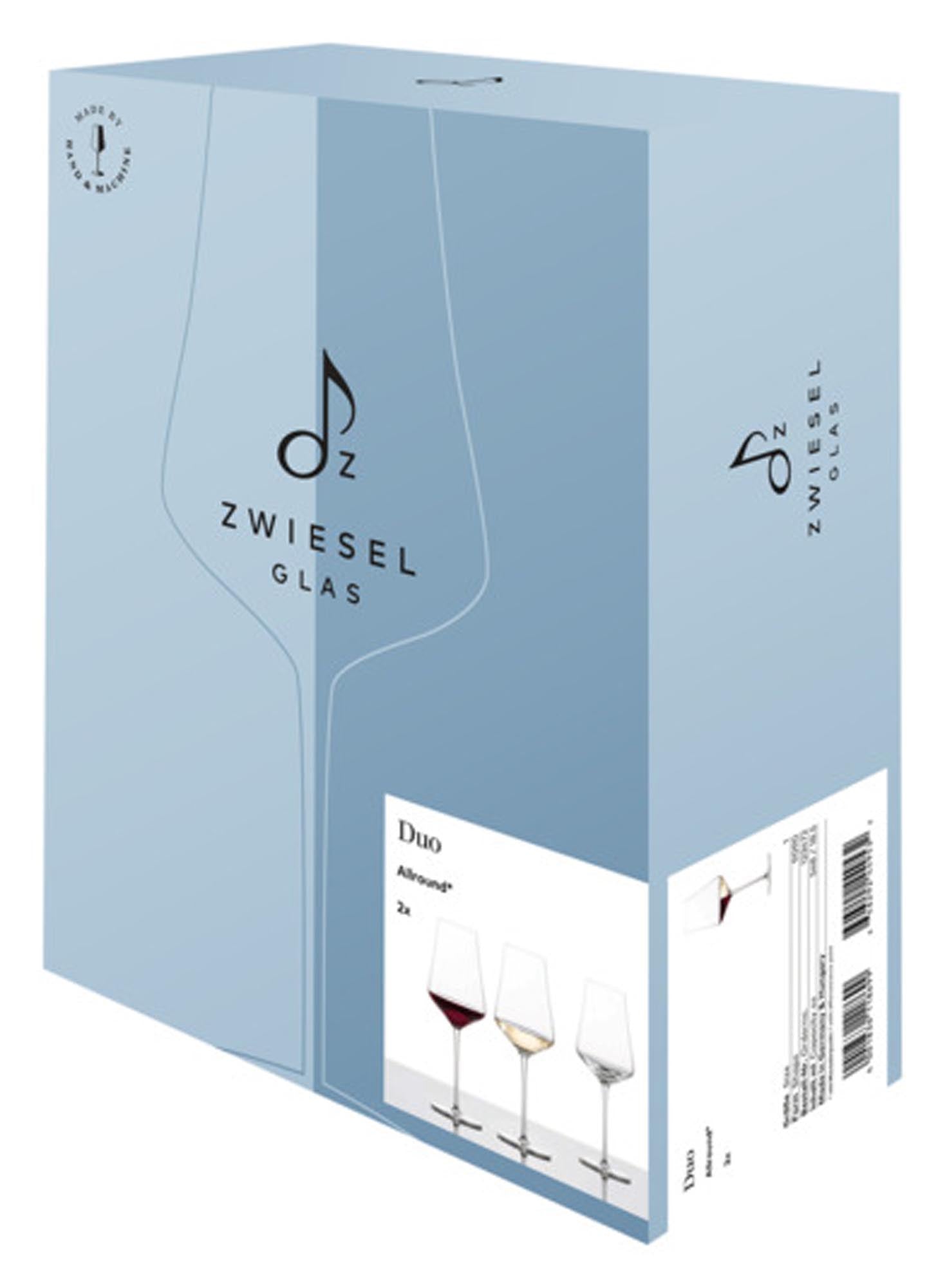 Elegantes Kristallglas-Set von ZWIESEL GLAS: zeitlos, bruchfest, spülmaschinenfest. Perfekt für Wasser, Saft, Wein. Ideal als Geschenk.