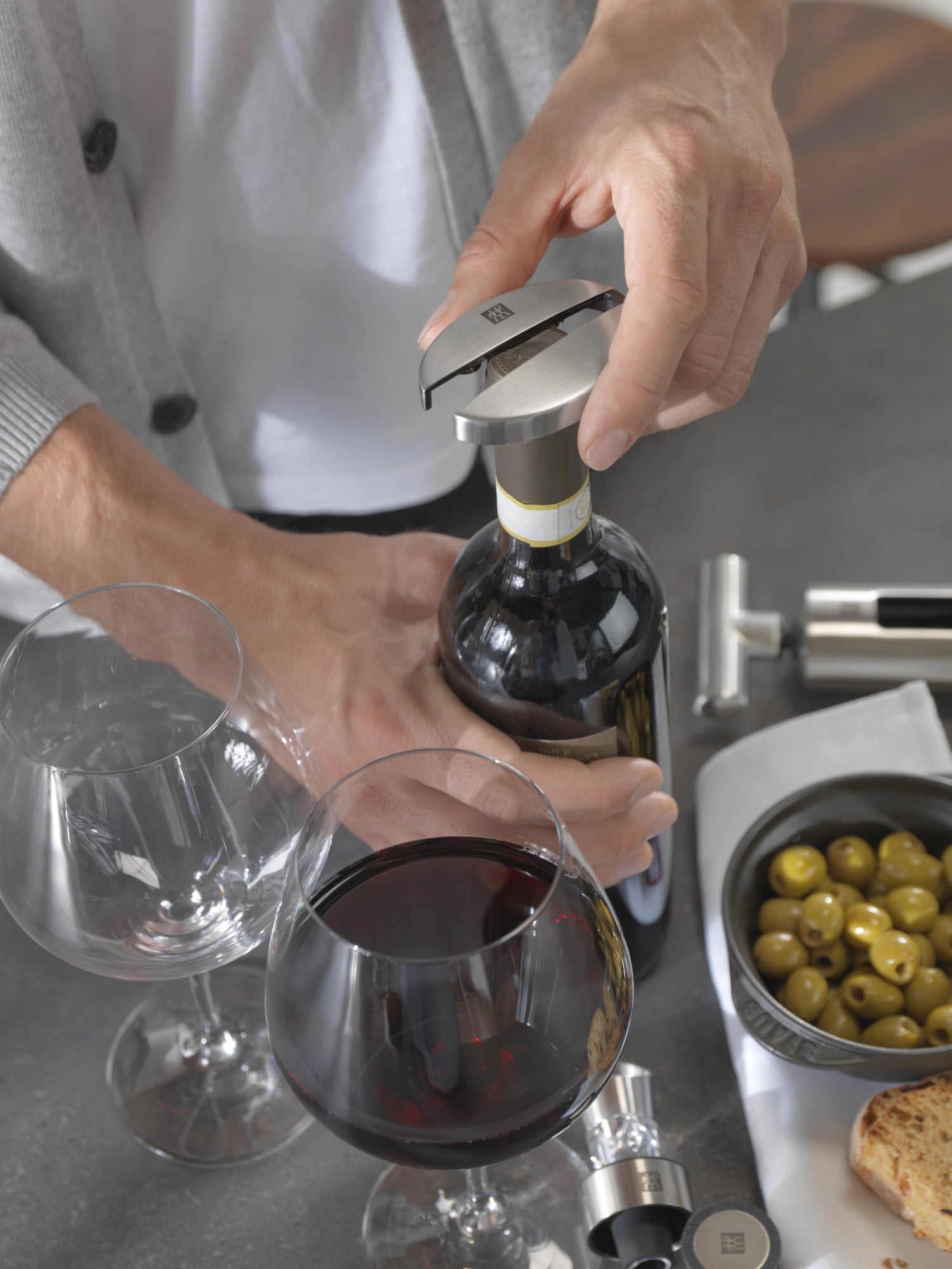 Diapositivesschneider 13x8x4,2 cm, acier inoxydable, argent