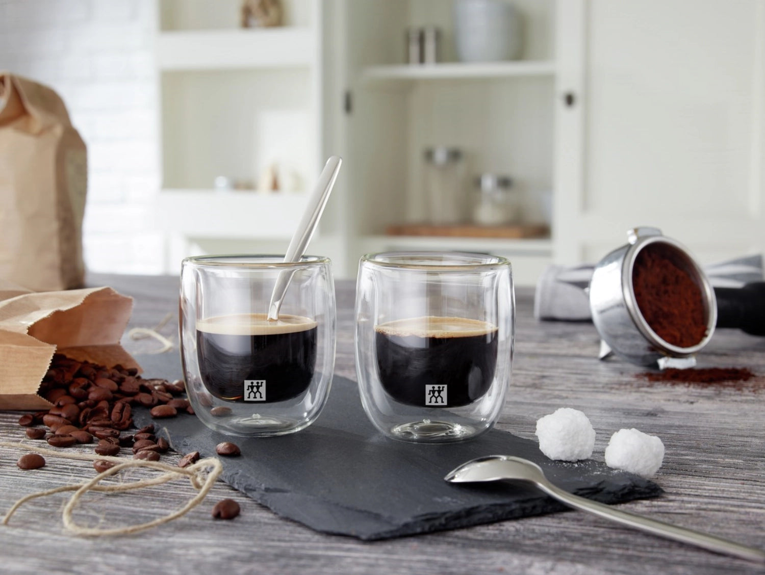 SORENTO ESPRESSO Glasshi a doppio muro, set 2er, 80 ml