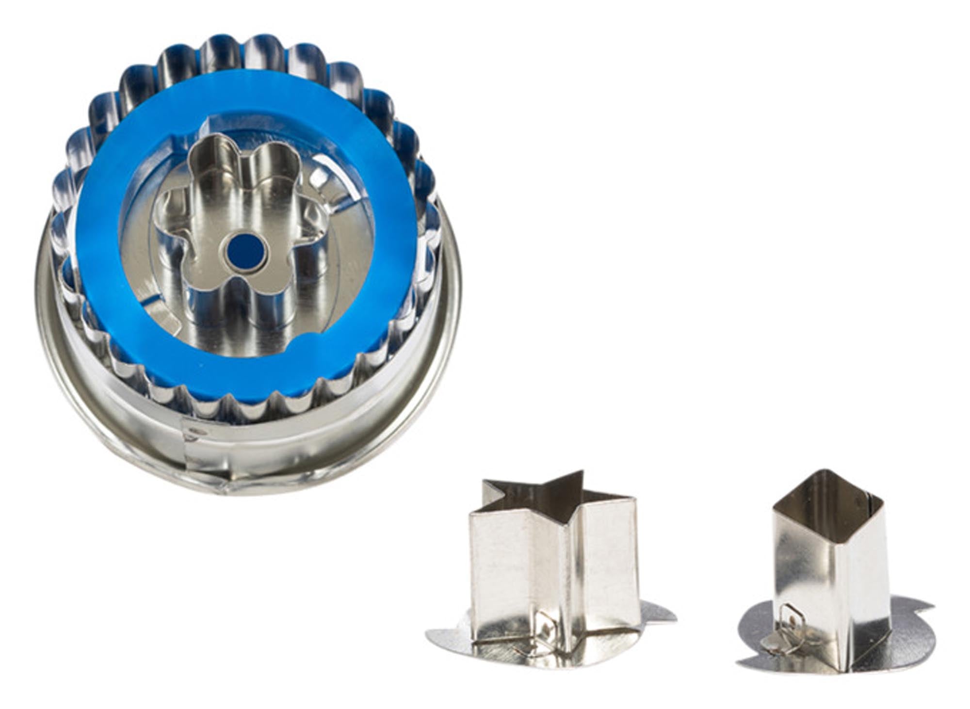 Entdecken Sie die PATISSE Ausstechform Linzer 3-teilig (ø 5 cm) aus Edelstahl. Ideal für Linzer Plätzchen, langlebig und leicht zu reinigen. Perfekt für kreative Backprojekte!