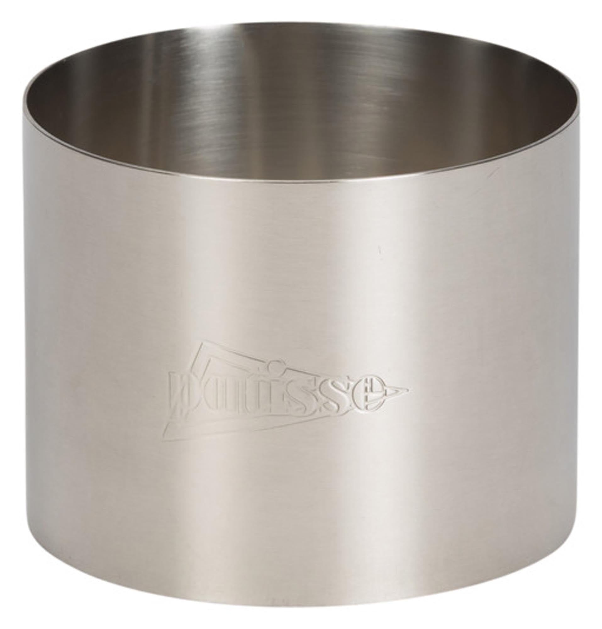 Entdecken Sie den PATISSE Portionierring Servierring aus Edelstahl (ø 7cm) für perfekte Portionierung und ansprechende Präsentation in Ihrer Küche.