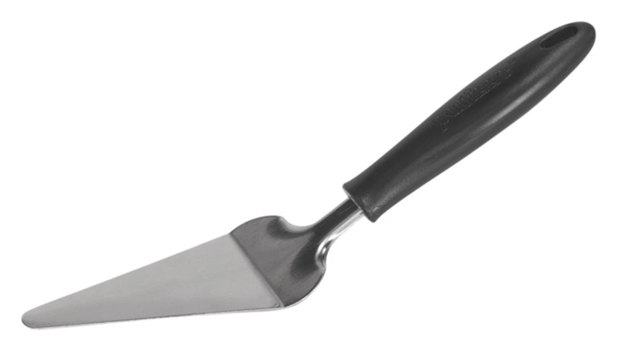 Entdecken Sie den PATISSE Tortenheber aus Edelstahl mit ergonomischem Kunststoffgriff. Ideal für präzises Servieren von Kuchen und Torten!