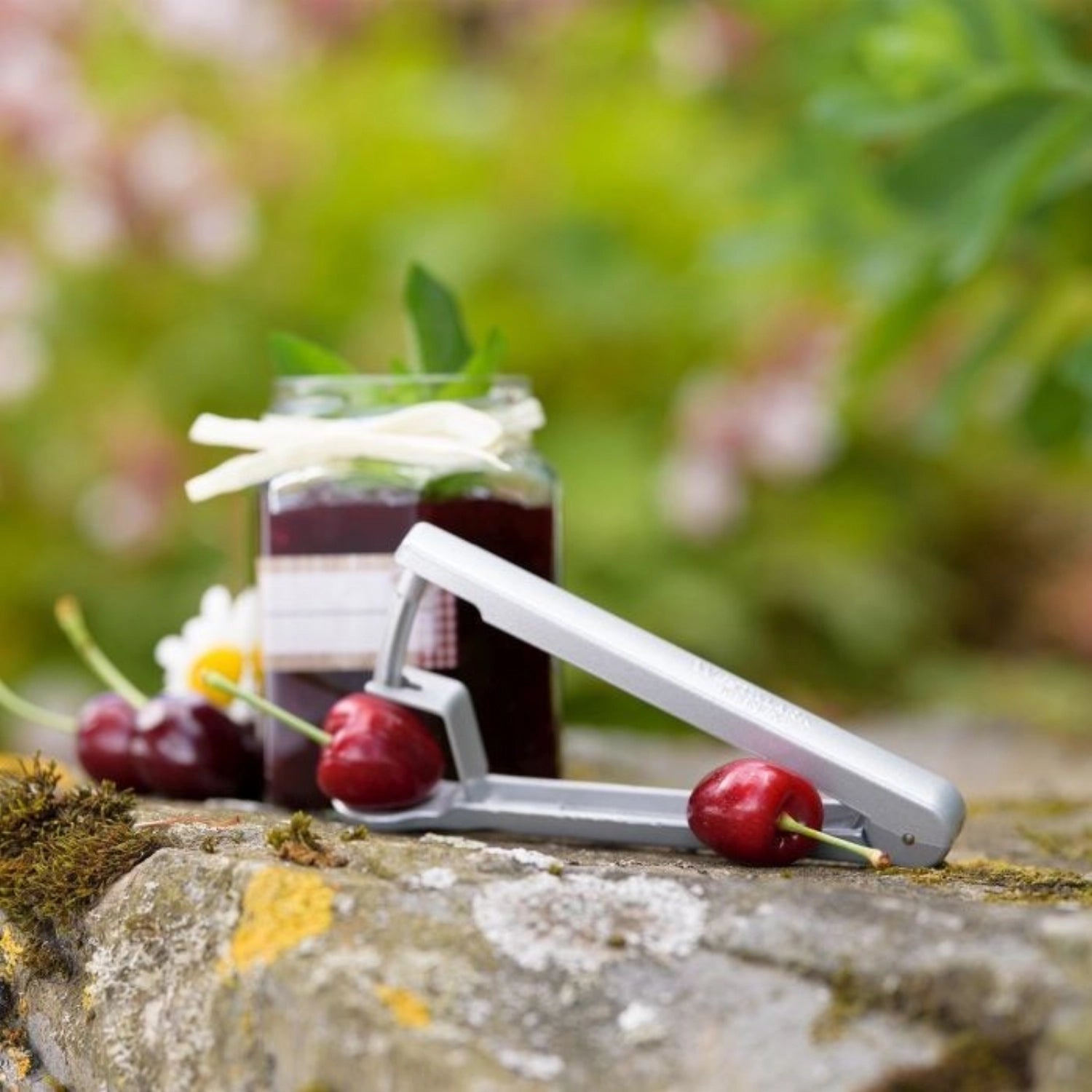 Dénoyauteur de cerises rétro Kernex, 14x4x2,5cm