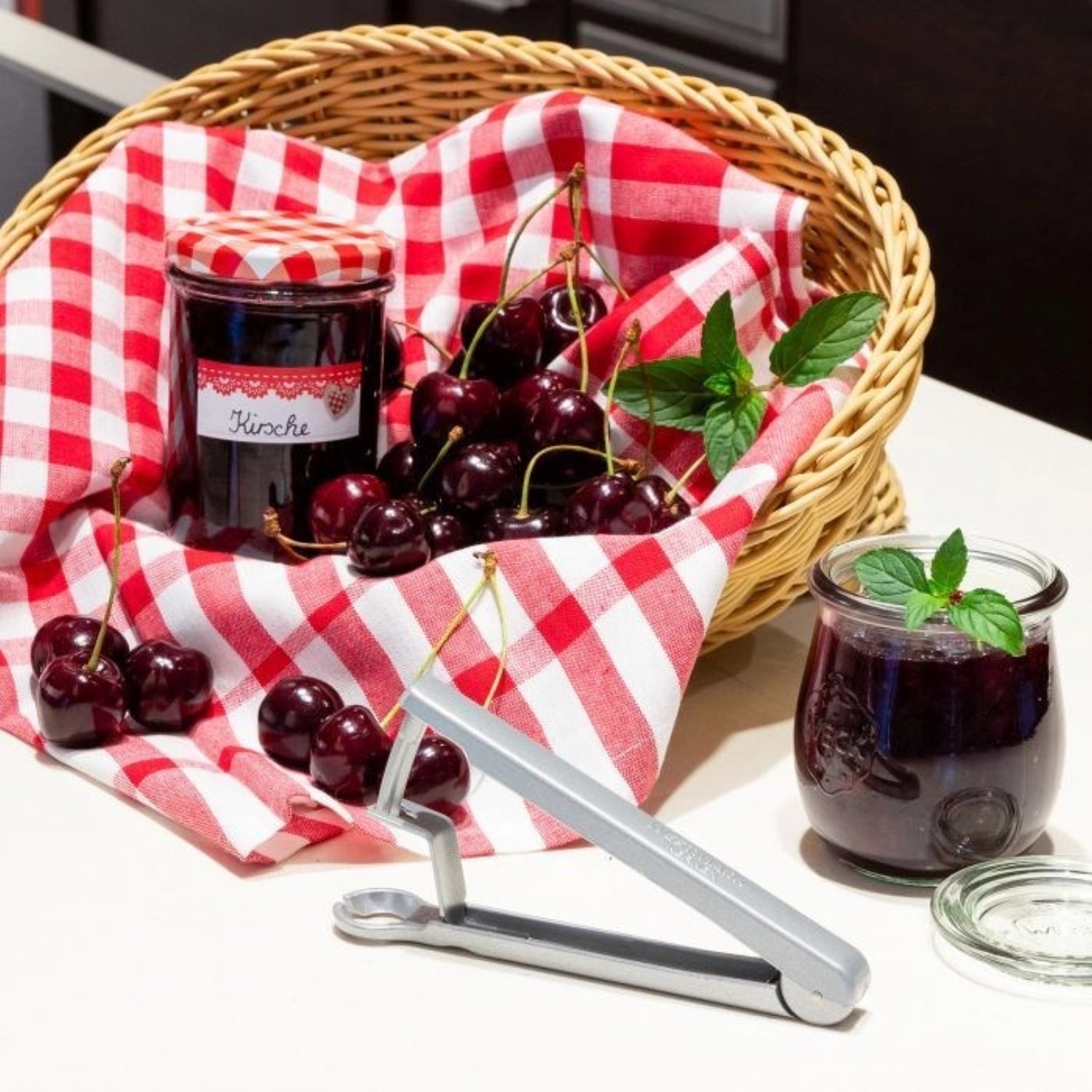 Cherry stoner Kernex, 14x4x2.5cm