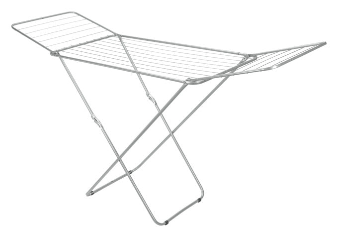 METALTEX Flügelwäschetrockner Vulcano silber 180-106x55x100 cm in präsentiert im Onlineshop von KAQTU Design AG. Wäscheständer ist von METALTEX