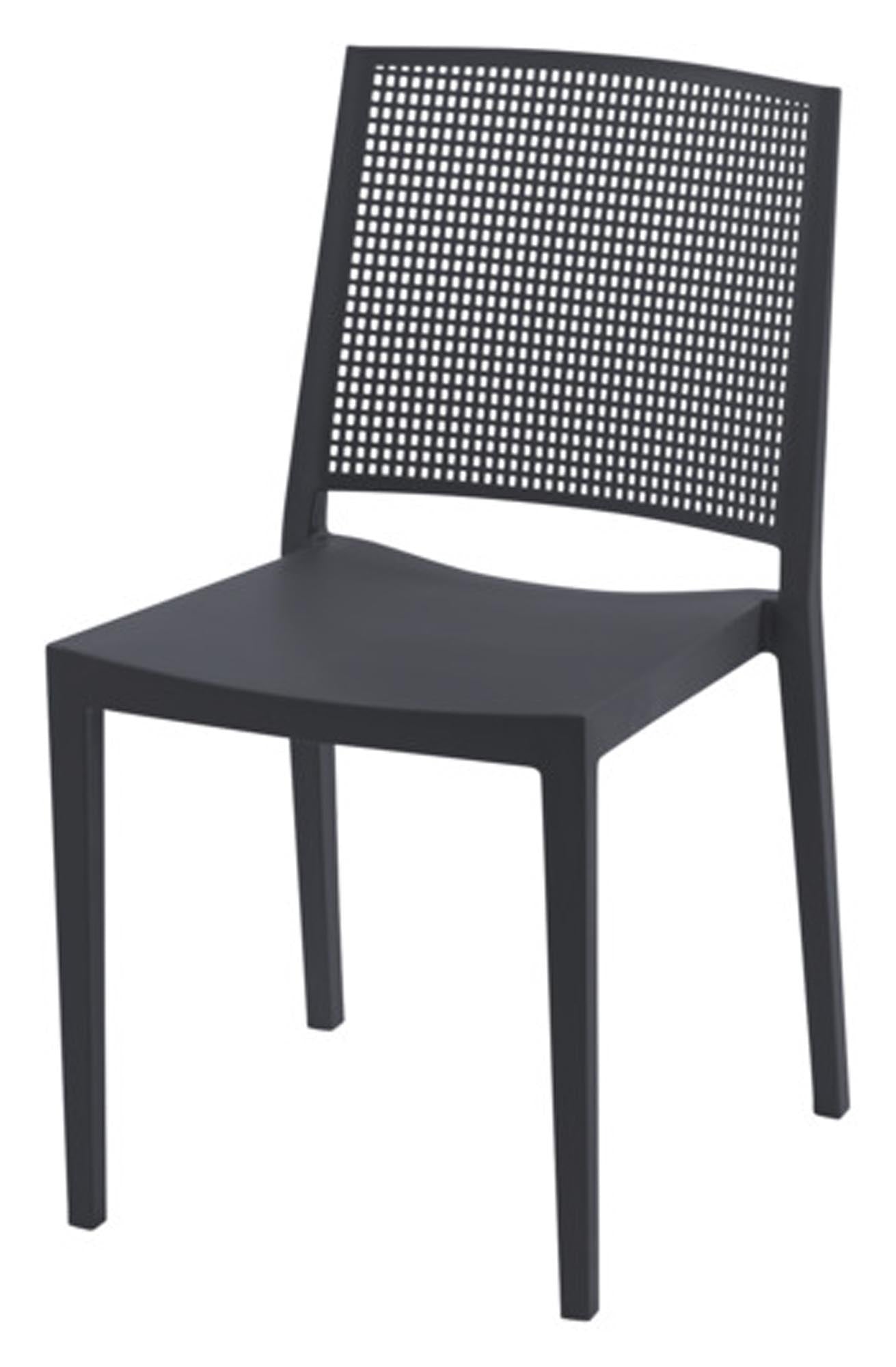 Genießen Sie den Sessel Square anthrazit von SIENA GARDEN – ein eleganter Gartenstuhl mit Armlehnen, der Stil und Komfort für Ihre Terrasse bietet.