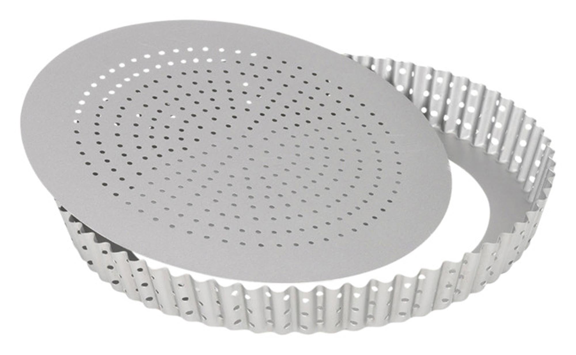 Entdecken Sie die PATISSE Quicheform gelocht mit losem Boden (ø 28 cm) für perfekte Backergebnisse und knusprige Krusten. Ideal für Tartes!