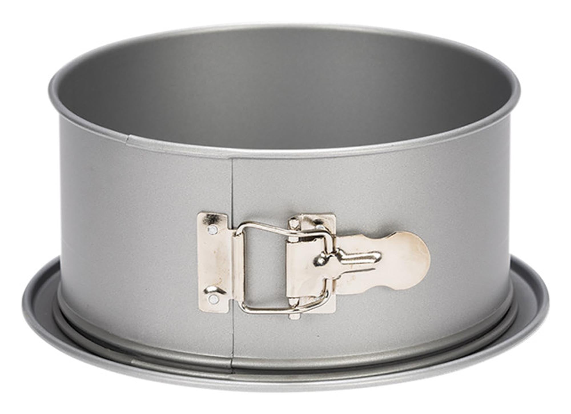 Entdecken Sie die PATISSE Springform hoher Rand Silver-Top ø 22 cm – ideal für kreative Kuchen und Torten mit hochwertiger Antihaftbeschichtung.