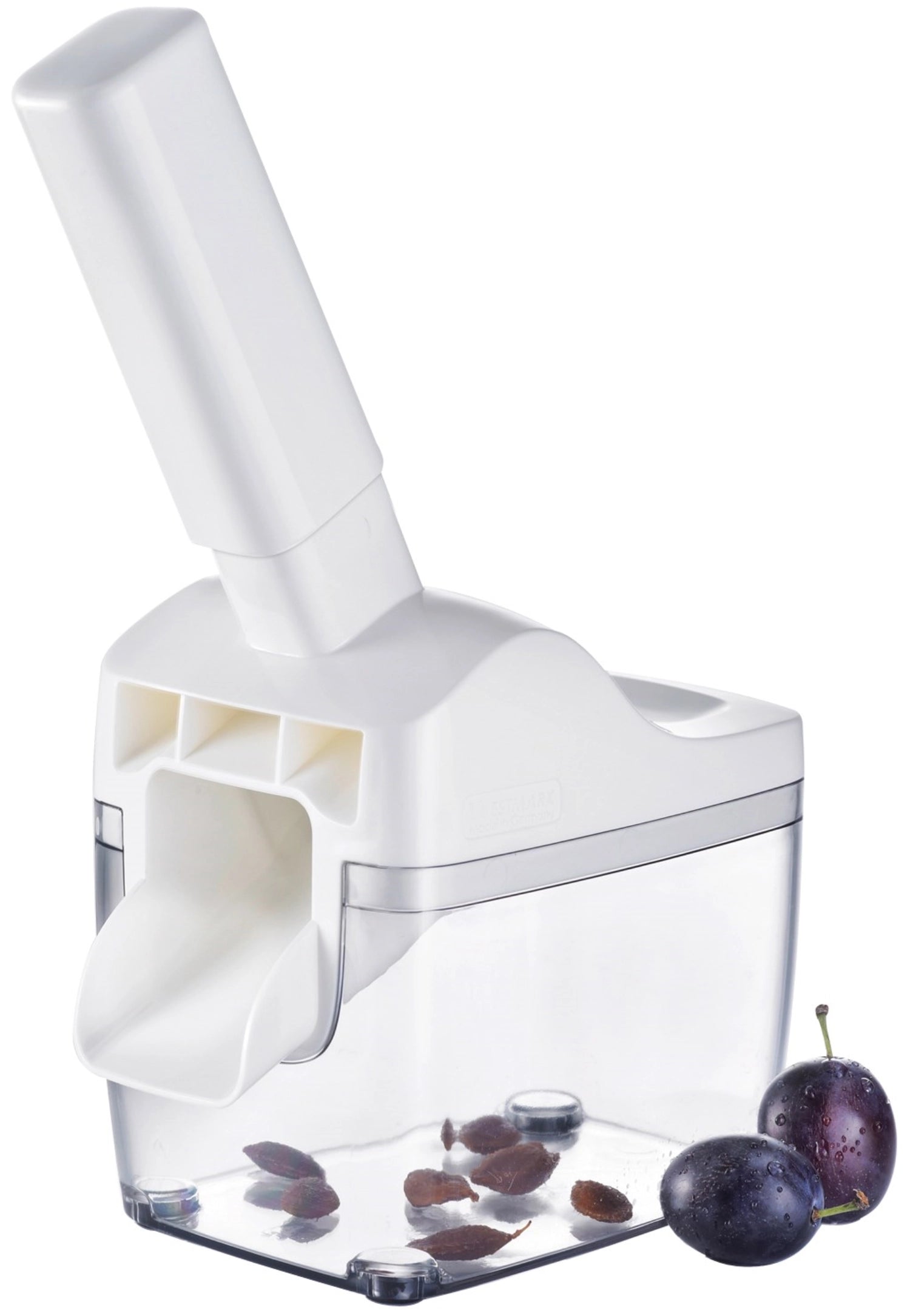 Plum and plum stone Steinfix, 18x11x33.5cm