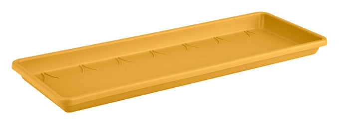 ELHO Untersetzer zu Balkonkasten Barcelona 70 cm honig gelb in präsentiert im Onlineshop von KAQTU Design AG. Pflanzentopfzubehör ist von ELHO