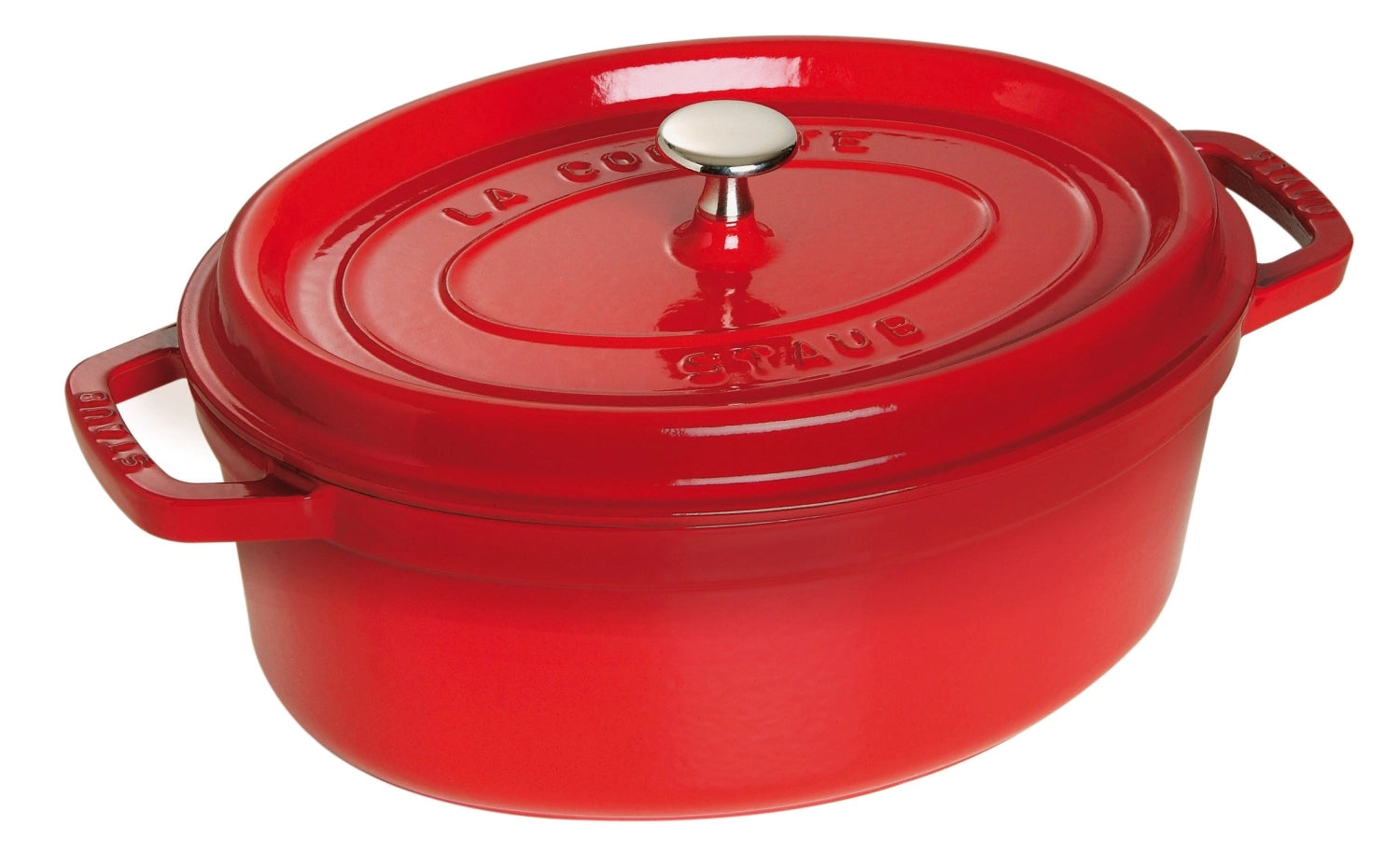 Erleben Sie die Cocotte oval 5.5l von Staub – hochwertiges Gusseisen für perfekte Kochergebnisse und stilvolles Servieren. Vielseitig und langlebig!