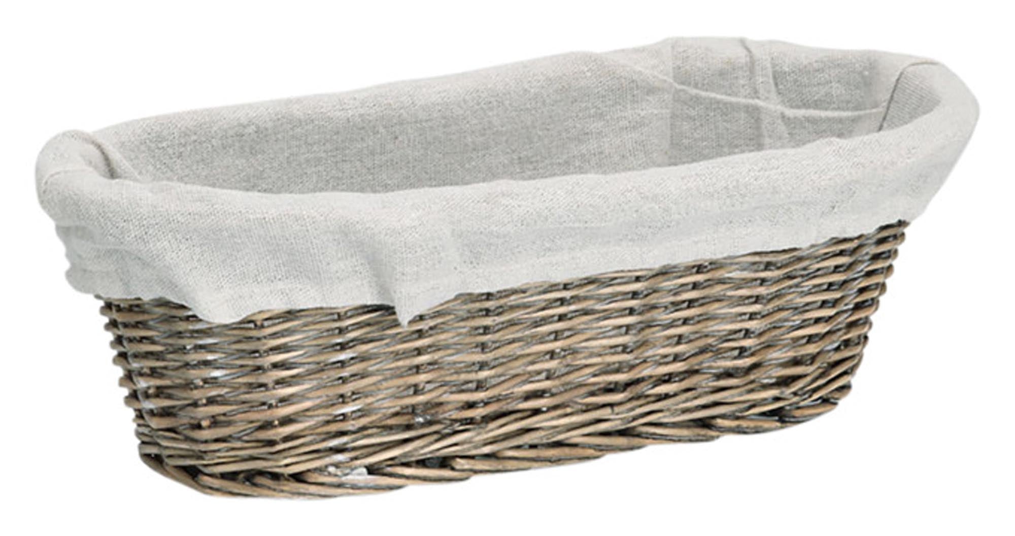 Entdecken Sie den ZELLER Brotkorb mit Beutel (33x14x10 cm) – stilvoll, funktional und ideal für frische Backwaren. Perfekt für jeden Tisch!