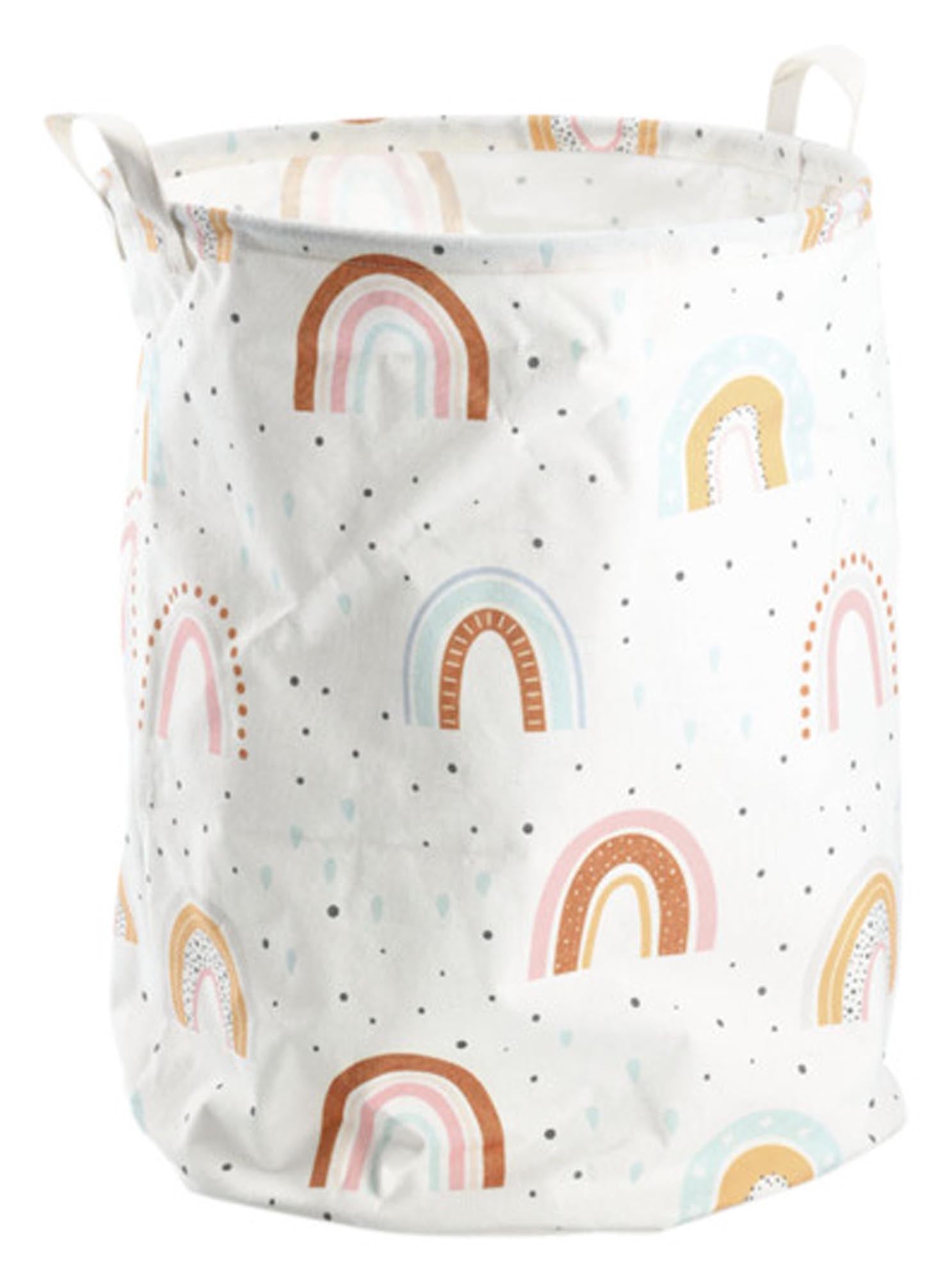 Entdecken Sie den ZELLER Wäschesammler Rainbow (ø 38x48 cm) – stilvoll, funktional und ideal für Wäschetrennung in jedem Raum.