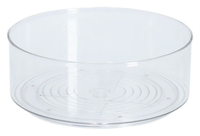 ZELLER Dreh-Organizer transparent ø 23x9 cm in präsentiert im Onlineshop von KAQTU Design AG. Haushaltshilfen ist von ZELLER PRESENT