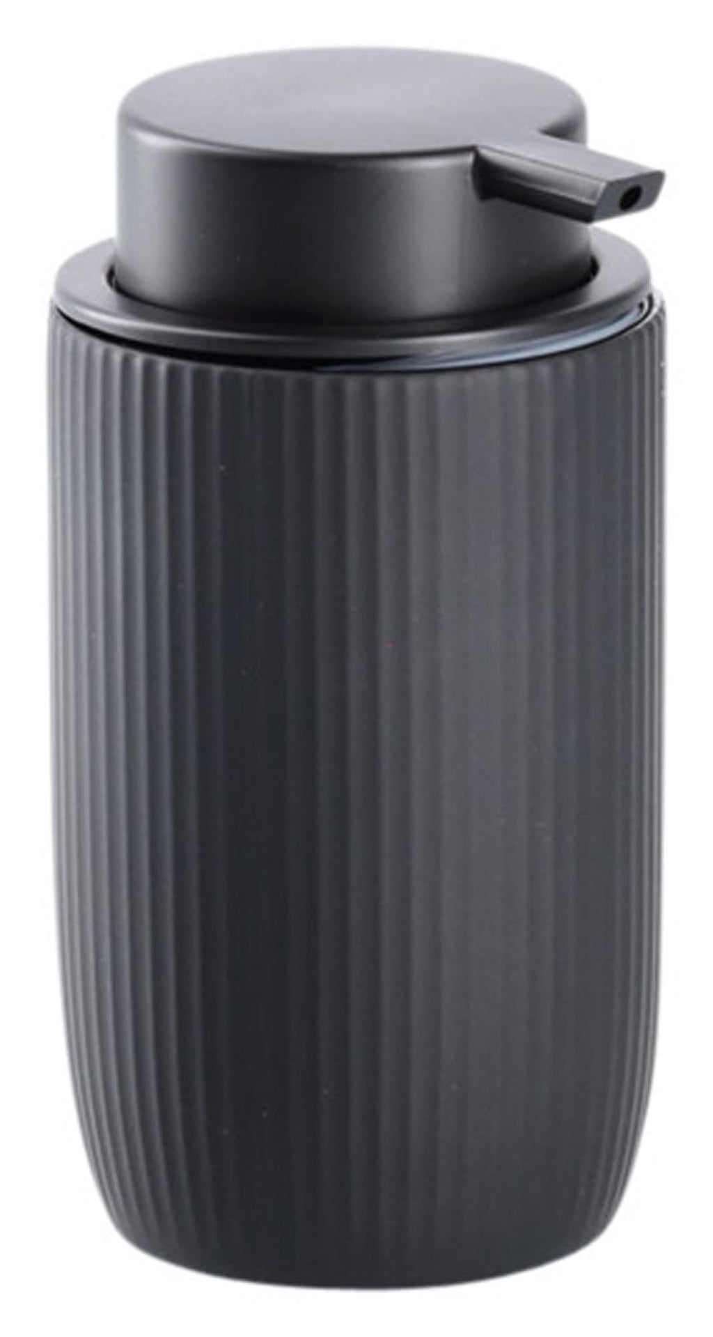 zeller-seifenspender-keramik-schwarz-7-7x14-4-cm-anthrazit