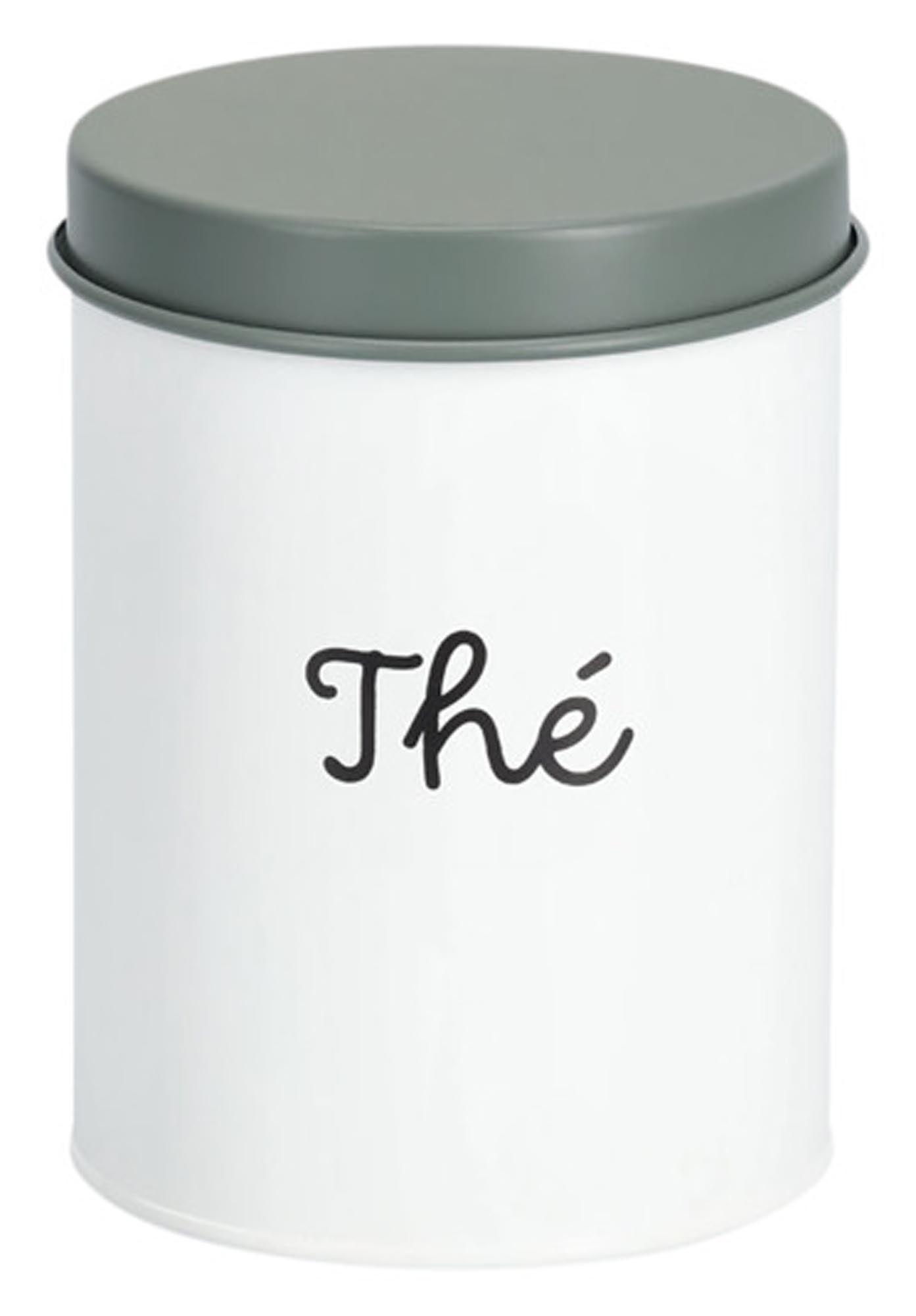 Stilvolle Vorratsdose Thé von ZELLER PRESENT: 1,3L, ø11x15cm, luftdicht, ideal für Tee & Kräuter, zeitloses Design.