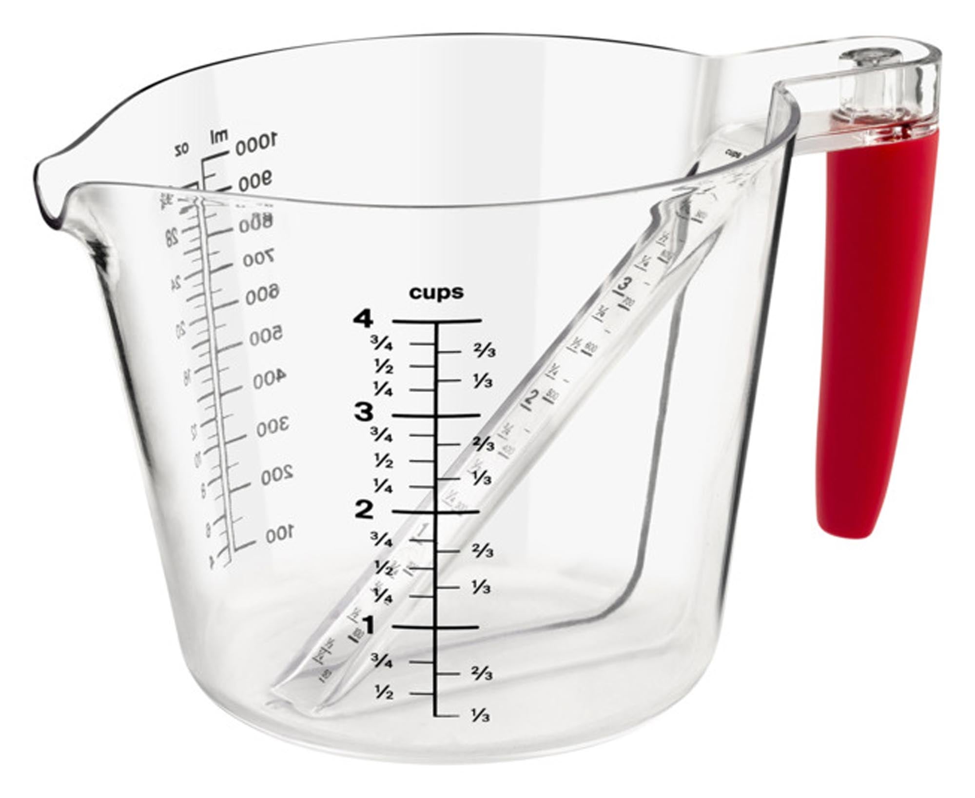 Der MOHA Messbecher Preciso 1 l ist ideal zum präzisen Messen von Flüssigkeiten. BPA-frei, bruchsicher und leicht zu reinigen – der perfekte Küchenhelfer!