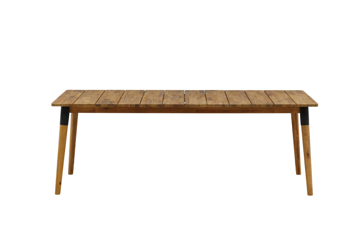Julian Gartentisch in Natur präsentiert im Onlineshop von KAQTU Design AG. Gartentisch ist von Venture Home
