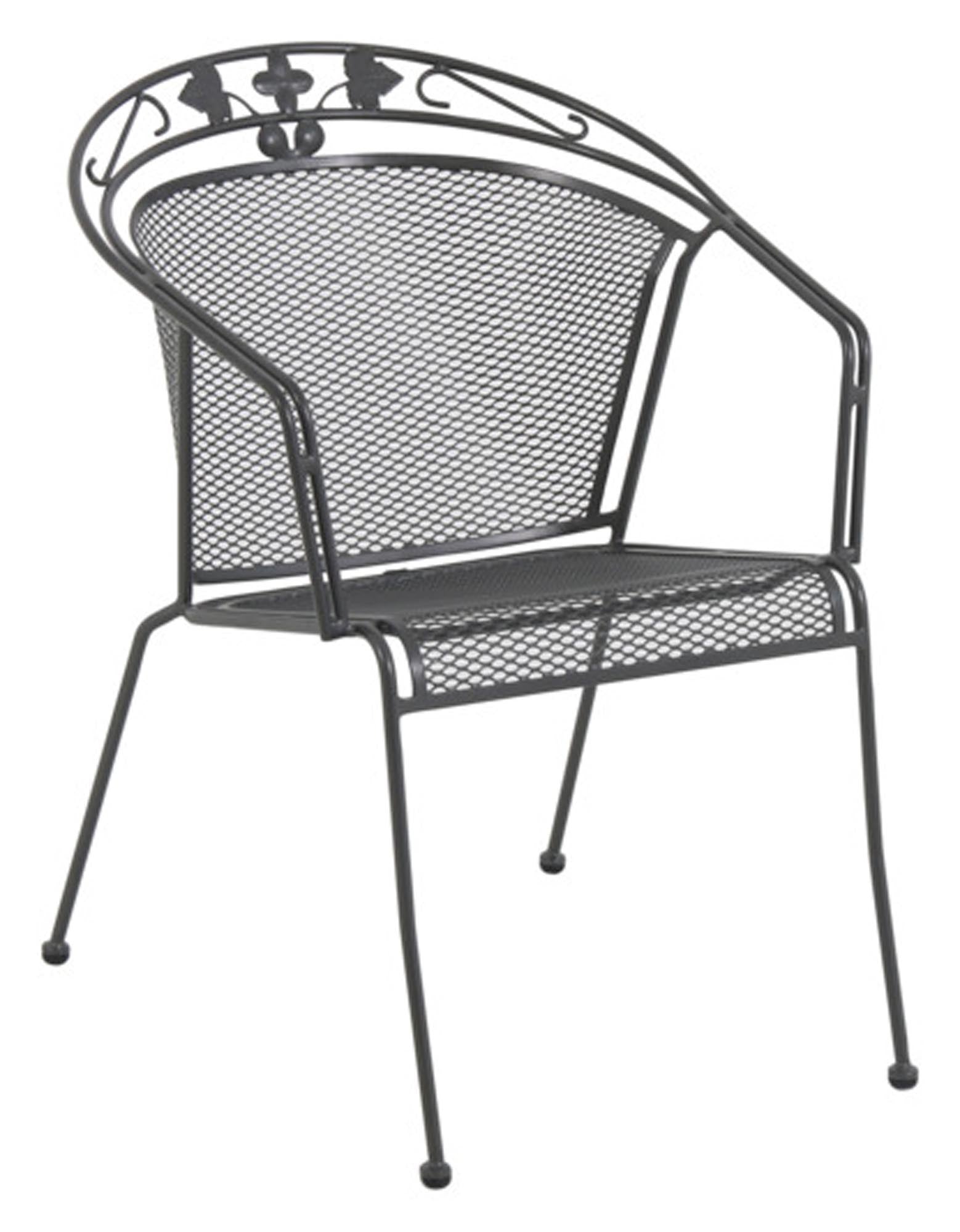 Entdecken Sie den MWH Sessel Elegance in Eisengrau: stilvolles Design, wetterfest, komfortabel und ideal für Garten und Balkon.