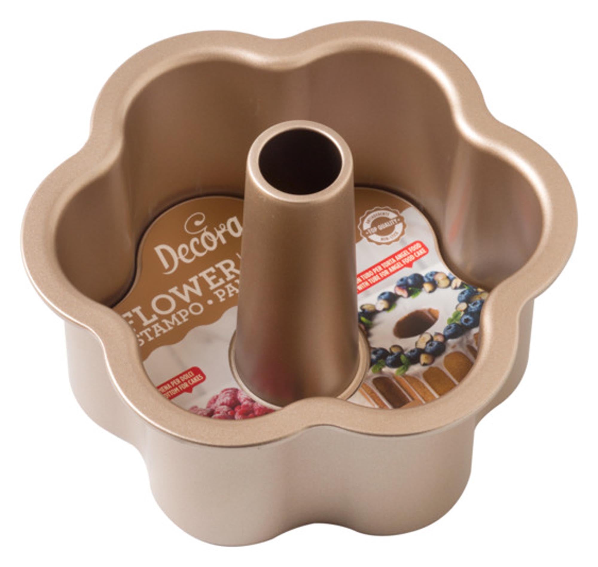 Entdecken Sie die DECORA Backform Antihaft Herz Beatrice (16x16x6 cm) für romantische Kuchen, Torten und Desserts. Ideal für besondere Anlässe!