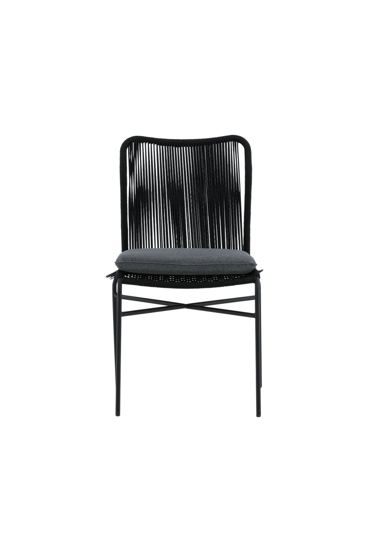 Julian Gartenstuhl in Schwarz präsentiert im Onlineshop von KAQTU Design AG. Gartenstuhl ist von Venture Home