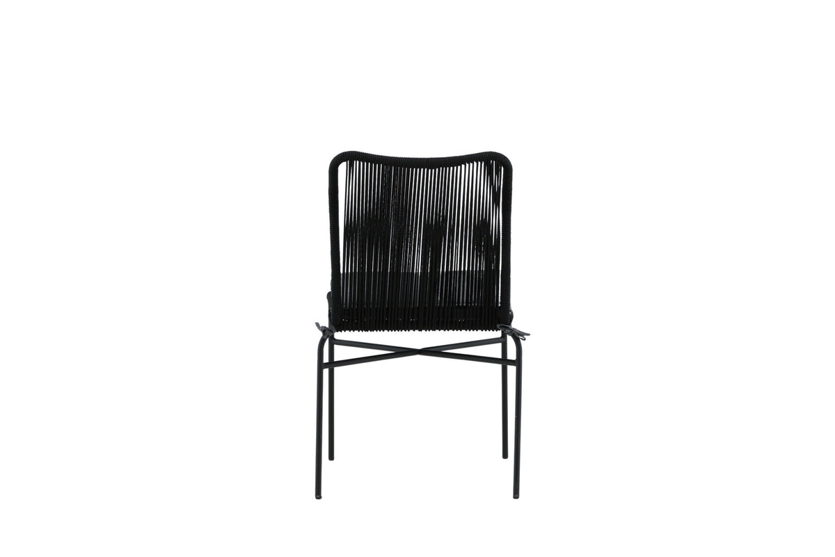 Julian Gartenstuhl in Schwarz präsentiert im Onlineshop von KAQTU Design AG. Gartenstuhl ist von Venture Home