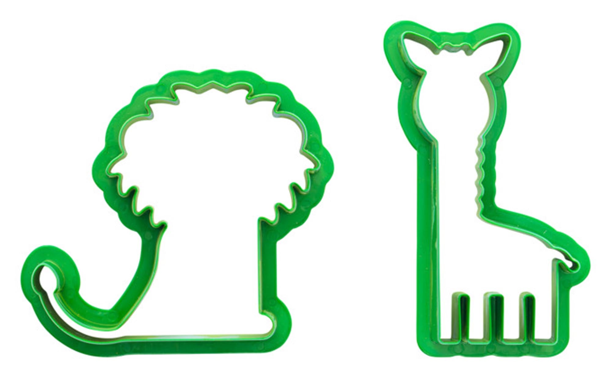 Entdecken Sie die DECORA Ausstecher 2er Giraffe & Löwe – ideal für kreative Kekse, Fondant und mehr. Hochwertig, langlebig und kinderfreundlich!