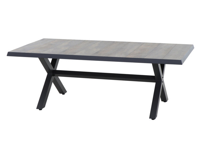 SIENA GARDEN Tisch Sincro 200x100 cm Keramik washed grey in präsentiert im Onlineshop von KAQTU Design AG. Gartentisch ist von SIENA GARDEN