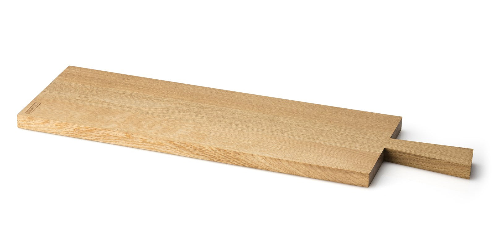 Robustes Eiche Schneidebrett (70 x 23 x 2 cm) von Continenta: hygienisch, pflegeleicht und ein echtes Küchenhighlight.