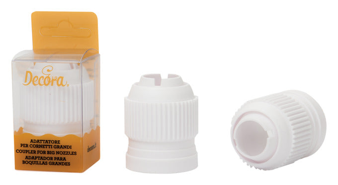 DECORA Adapter für 3D Spritztüllen ø 4x5.5xø 2 cm in präsentiert im Onlineshop von KAQTU Design AG. Haushaltshilfen ist von DECORA