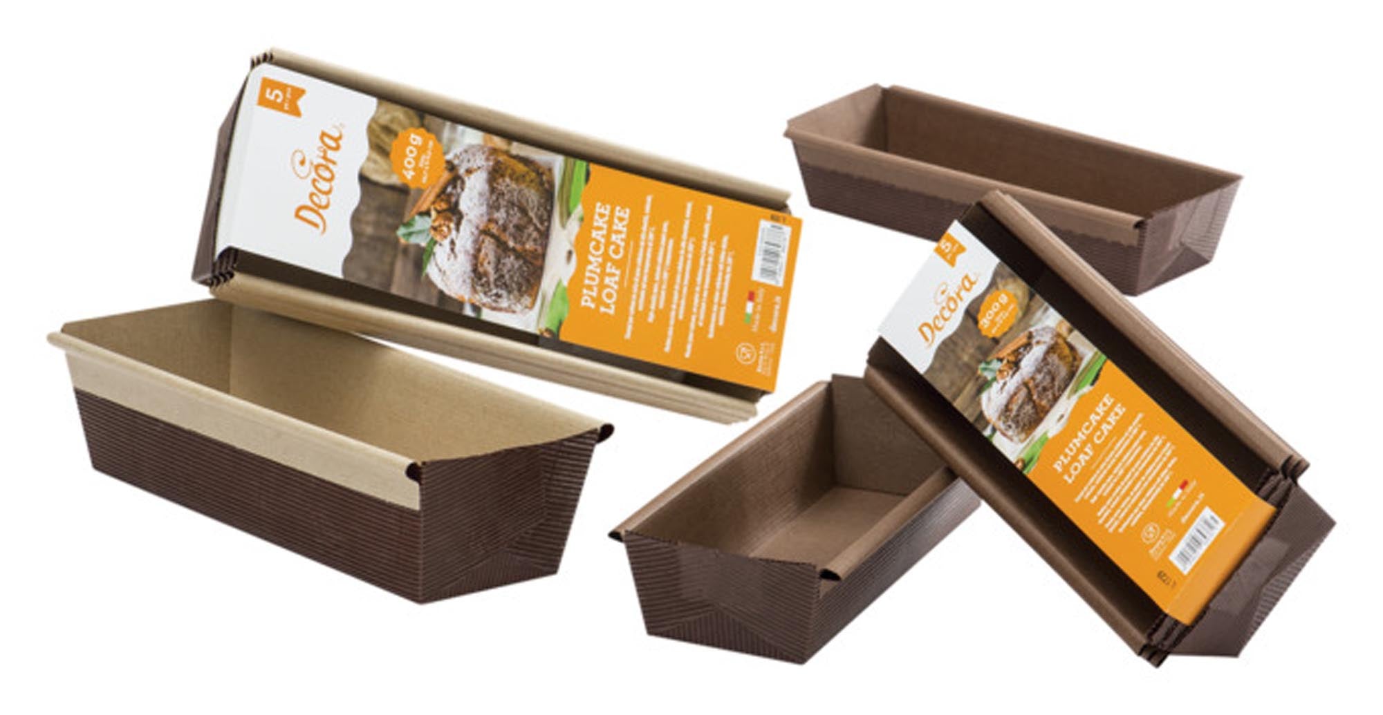 Entdecken Sie die DECORA Cakeformen 5er aus robustem Cellulose Papier. Ideal für individuelle Kuchen, pflegeleicht und hitzebeständig bis 200°C.